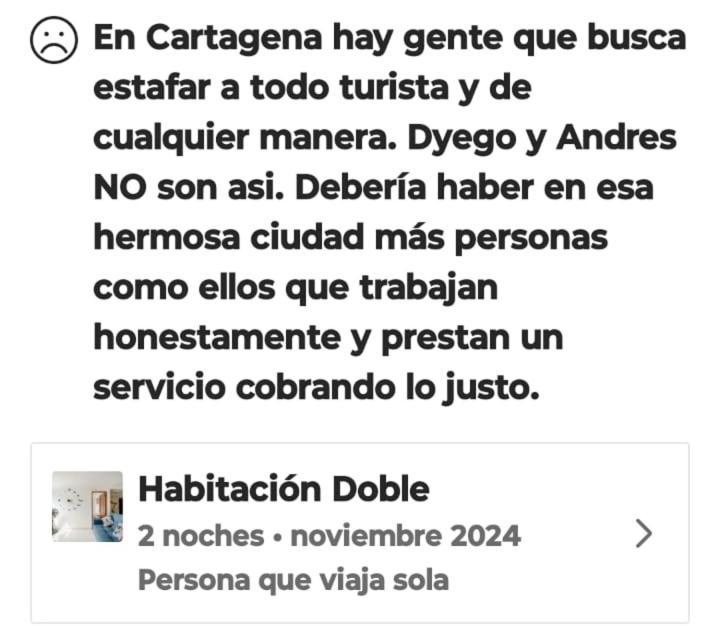 Homethel Cartagena Bagian luar foto